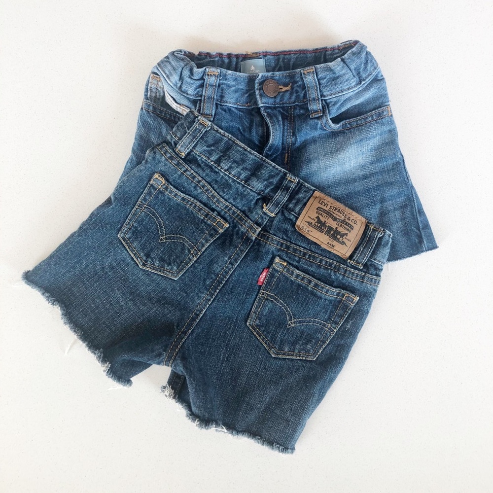 Levi’s & Gap Cut Off Jean Shorts